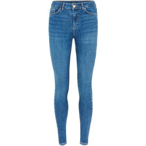 Pieces Delly Skinny Mb184 Jeans Blauw XL / 32 Vrouw