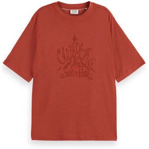 Scotch & Soda 178191 T-shirt Met Korte Mouwen