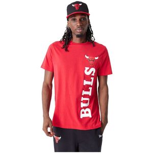 New Era Nba Team Colour Chicago Bulls Short Sleeve T-shirt Rood XL Man