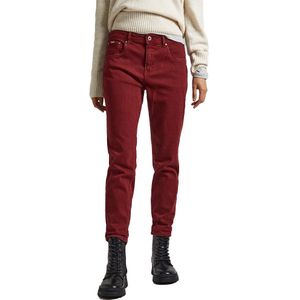 Pepe Jeans Violet Jeans Rood 25 / RE Vrouw