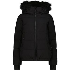 Damesjack - Gewatteerd - Zwart - Polyester - Sneeuwvanger