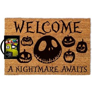 Pyramid International The Nightmare Before Christmas - A Nightmare Awaits 40 x 60 cm Deurmat - Bruin