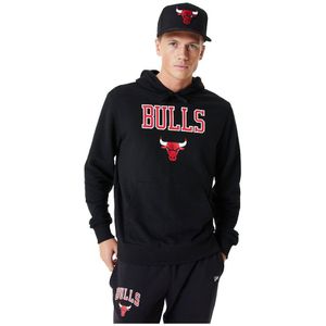 New Era 60357036 Nba Team Logo Chicago Bulls Hoodie