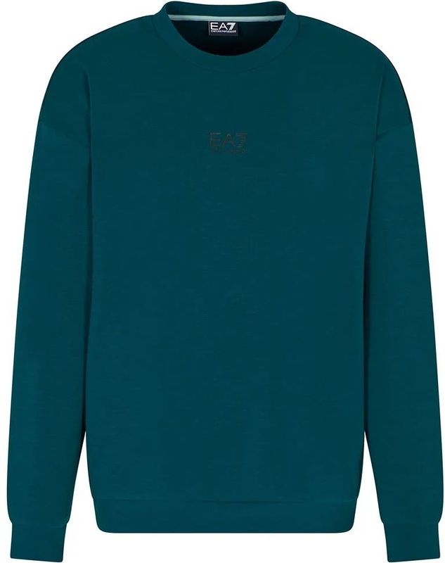 EA7 - Natural Ventus7 - Sweatshirt - Groen - Polyester