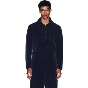 Armani Exchange - Single-breasted Blazer - Blauw - Heren