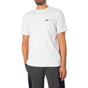 Berghaus Mtn Lineation Short Sleeve T-shirt Wit S Man
