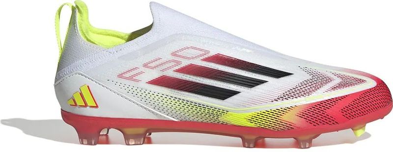 Adidas - F50 Elite Laceless - Voetbalschoenen - Zwart - Fibertouch - Junior
