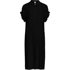 OBJECT Blousejurk OBJSANNE met Linnen Zwart