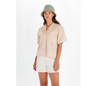 Marmot Muir Camp Short Sleeve Shirt Beige M Vrouw