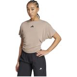 adidas - Power T-shirt - Beige - Korte Mouwen