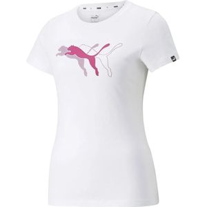 Puma Power Graphic T-shirt Met Korte Mouwen