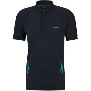 Boss Piraq Active 1 10256656 Korte Mouw Poloshirt