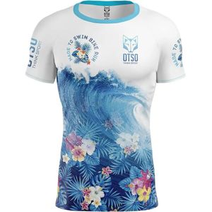 Otso Swim Bike Run Wave T-shirt Met Korte Mouwen