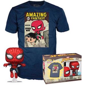 Funko Pop! Spiderman Marvel T-shirt Met Korte Mouwen