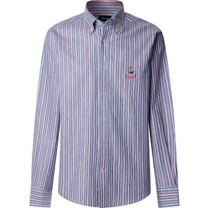 FaÇonnable Cl Bd Bi Naut Reg Stp Overhemd Met Lange Mouwen