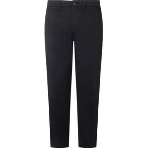 Pepe Jeans - PM211460C34 - Chino Broek - Zwart - Casual - Katoen