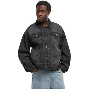 Build Your Brand Heavy Ounce Boxy Spijkerjas