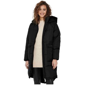 Only Gabi Oversized Coat Zwart S Vrouw