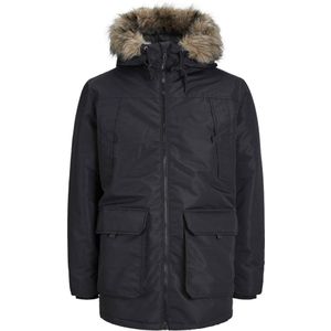 Jack & Jones Construct Faux Fur Parka