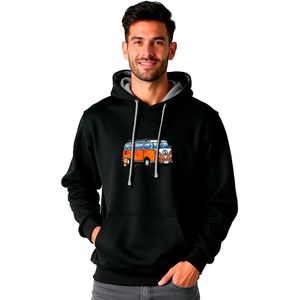 Kruskis Hippie Van Skate Two-colour Hoodie