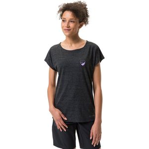 Vaude Neyland Short Sleeve T-shirt Zwart 42 Vrouw
