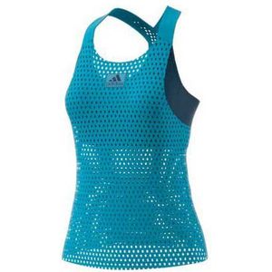 Adidas Badminton Y Primeblue Sleeveless T-shirt Blauw XS Vrouw