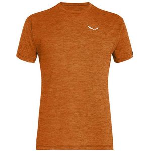 Salewa Puez Melange Dryton Short Sleeve T-shirt Oranje 2XL Man