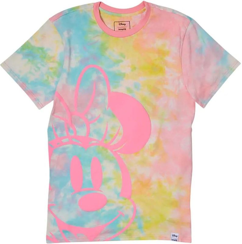 Loungefly Disney Minnie Mouse Tie Dye Unisex T-shirt Met Korte Mouwen