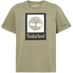 Timberland Stack Logo Colored T-shirt Met Korte Mouwen