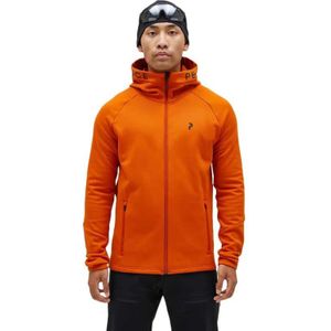 Peak Performance Rider Full Zip Sweatshirt Oranje XL Man