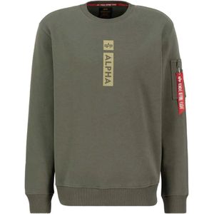 ALPHA INDUSTRIES - Alpha RP - Sweatshirt - Grijs - Katoen