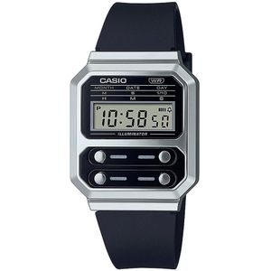Casio A100wef-1aef Watch Zilver