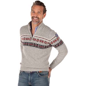 Nza New Zealand Ngunguru Half Zip Sweater Beige S Man