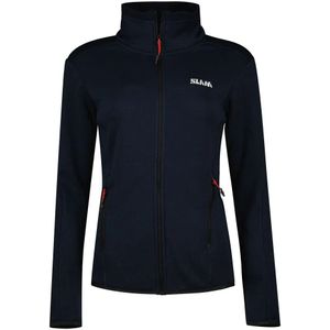 Slam Act Grid Fleece Met Volledige Rits