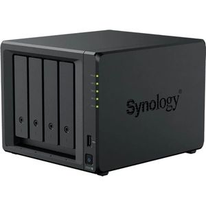 Synology NAS-Netzwerk-Speicher DS925+/8G 16TB Schwarz Intel Celeron, Netwerkopslag, Zwart