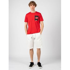 Antony Morato Carrot-fit In Canvas Elasticated Drawstring Waist Shorts Wit 48 Man