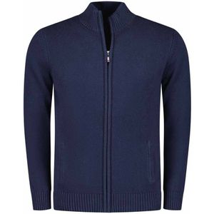 Nza New Zealand Calder Full Zip Sweater Blauw S Man