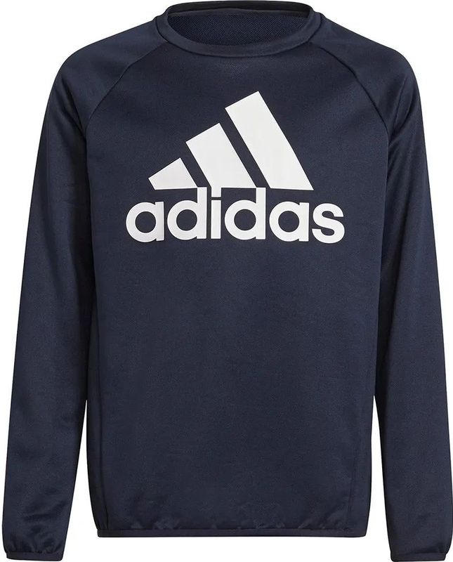 Adidas - Bl Sweatshirt - Junioren - Vochtregulerend - Ronde Hals - Lange Mouwen