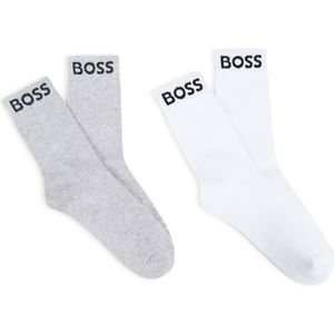 Boss J50960 Socks 2 Pairs Grijs EU 27-30