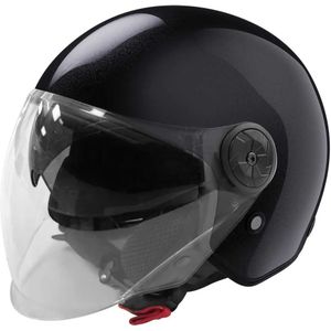 Open Face Helm - Zonnevizier - Geïnjecteerd Thermoplastisch Hars - Krasbestendig Vizier