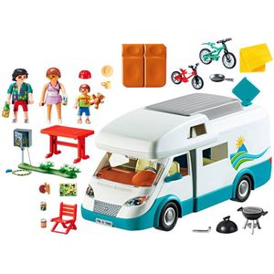 PLAYMOBIL Family Fun Camper met familie - 70088