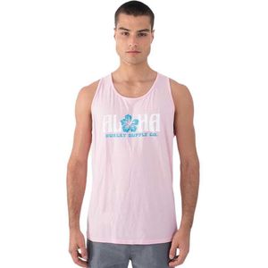 Hurley Everyday Aloha Sleeveless T-shirt Roze XL Man