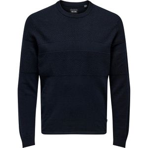 Only & Sons Karlson Reg 12 Crew Neck Sweater Blauw XL Man