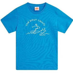Sundek San Diego County Print T-shirt Met Korte Mouwen