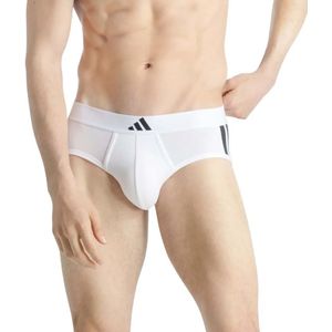 Adidas Underwear Low Rise 3 Stripes Active Flex Cotton Slips 2 Eenheden