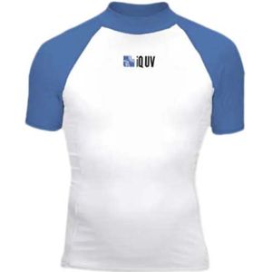 Iq-uv Uv 300 Slim Fit Wave Korte Mouw Rash Guard