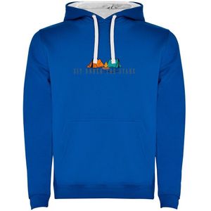 Kruskis Sit Under The Stars Two-colour Hoodie Blauw 3XL Man