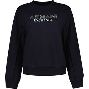 Armani Exchange 3dym32 Sweatshirt Blauw M Vrouw
