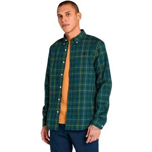 Timberland - Stretch Poplin Check - Overhemd - Katoen - Lange Mouwen