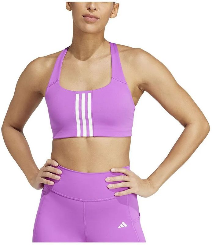 adidas - Powerimpact 3 Stripes - Sportbeha - Medium Impact